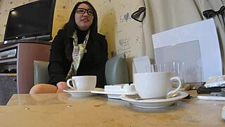 Horny Japanese Mature OL Fucks Rough In Broad Daylight!