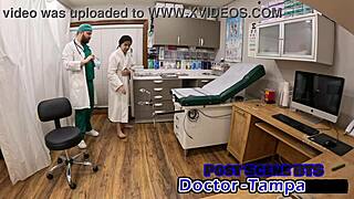 dr tampa gives alix avery that intense university entrance anal fingering exam