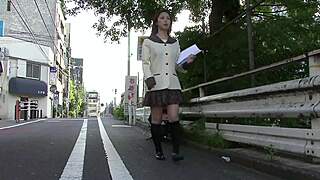 i'm the japanese college slut sucking two monster cocks