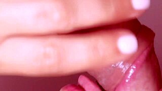 japanese wife slurps cock close-up begging cum in mouth