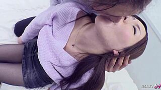 old ugly doctor tricks japanese teen pantyhose patient into creampie pregnancy fuck!