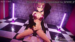 i can't stop swaying my hips in yuka's dynamic big tits dance standard cut