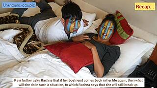 Desi Rachna Rides Ravi Cowgirl Hard Dirty Talk!