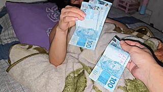 xxx desi stepdaughter lets her stepdad touch her tight pussy for cash its so puffy and soft