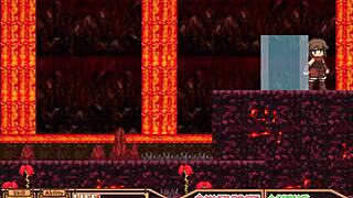 blue-skinned monster erupts in volcano forest game episode 2