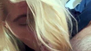 i pick up real street hooker for deepthroat blowjob and massive facial cumshot