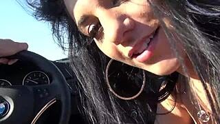 vegas trip turns wild with hot latina babe outdoors