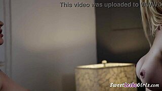 Busty Blonde Teen Seduces Big Ass Milf Friend For Wet Pussy Lick