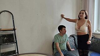 Milf Pays Kitchen Reno with Tight Pussy Ass Doggystyle