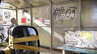 Divorced Busty Teen 18+ Fucks Stranger Hard In Taxi