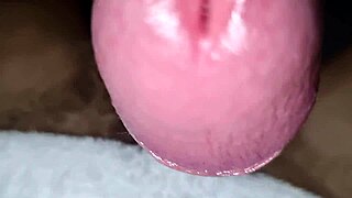 guy jerks hard cock to loud moans and explosive orgasm solo