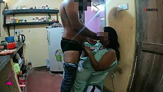 Cheating wife deepthroats monster cock to pay bills