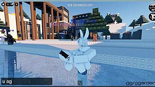 Bunny pounds me rough quickie style in condo