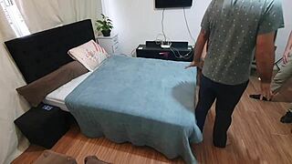 Friends Watch Latinas Kiss and Fuck Pussies in Crazy Orgy