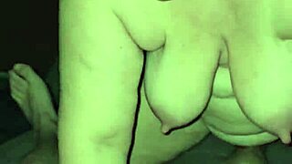 milf's swollen pregnant tits beg for sucking