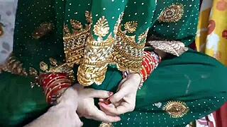 indian bhabhi's bedroom chudai with dever ends in creampie