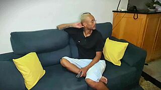 A hot blonde bombshell pays her husband's bills her favorite way with wild amateur anal and rough pov fucking