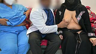 Doctor's Dick Thrilled by Nurse and Muslim Patient