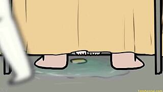 Cartoon Teen Doll Fucked Hard In Showers By Monster Cock Cumshot