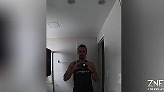 Perfect goth gf amberzinha's petite tits and small waist tested on gopro backstage