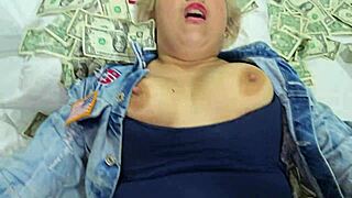blonde whore fucks nonstop for cash payments