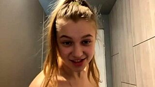 Wanna watch crazy teen anal fucking in the gym close up?