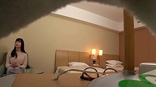 curvy japanese milf cosplayer bares huge tits for hotel extreme shoots