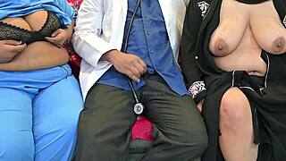 Doctor Pounds Hot Nurse Patient In Wild Hospital Fuck!