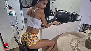 joao calls buff neighbor to fuck 18yo felina hard