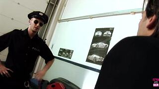 Two Big Tits Blondes Fuck Cosplay Guys Monster Dicks!