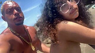 Married 18 year old crossdresser first time beach sex video leaks huge fetish