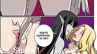 Vampire Transforms Into Sexy Big Tits Girlfriend Riding Hard