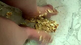 Coolmarina's Street-Weary Feet Massaged With Hard Boiled Eggs