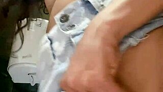 Petite Miniskirt Teen 18+ Teases Her Craving Pussy On Camera