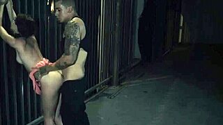 glasses lady bound rough on honeymoon dares guys