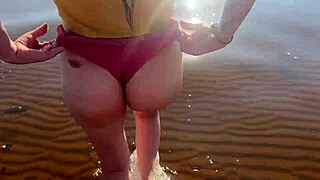 Stepsis Beach Tease Cabin Play Explodes Rough Home Sex