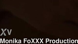 Monika Fox Showers Pierced Nipples Big Tits Shaved Pussy