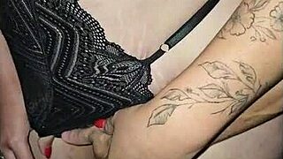 Pounds Naughty Brazilian MILF Wife in Gloryhole Booth Before Meek Cuckold