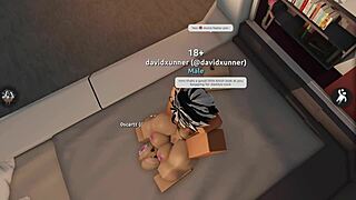 damn innocent roblox bitch first time giant cock stretches her tight