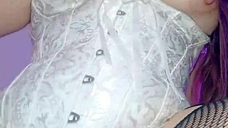 mexican stepmom's giant cameltoe double vaginal for stepson?