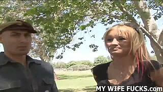 your wife takes huge cock from pornstar stud