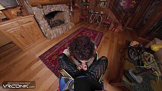 Vr conk ebony valkyrie rides thor cock cosplay