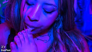 paola, you love gagging on your own toes don't you