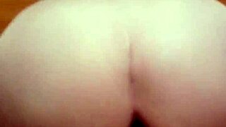 Homemade PAWG Pussy Pounded by Fucking Machine First Time