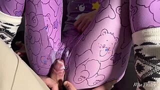 Best Friend's GF Lets You Rub Cock on Juicy Wet Pussy One Last Time in Bedroom