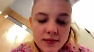 fucking shaved teen 18+ pussy close up outdoor public quickie orgasm