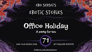 Office Erotic Audio Ignites Deep Female Holiday Orgasms