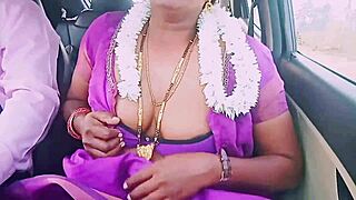 Indian Saree Housewife Car Sex Dirty Talk With Driver Romance