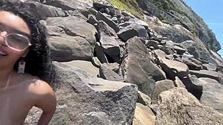 Married 18 year old crossdresser first time beach sex video leaks huge fetish