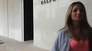 Curvy milf wife bent over big black cock doggystyle public miami cumshot tease